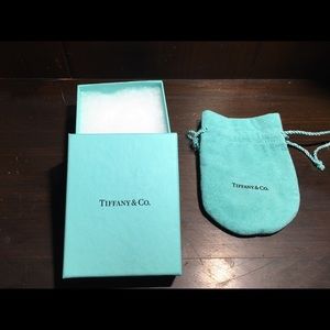 Tiffany & co gift box and dust bag